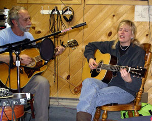 ken and cory in their studio